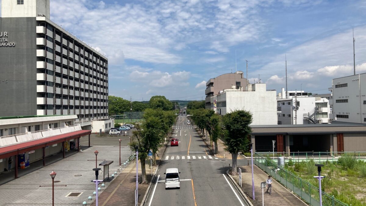 北坂戸エリアのまちづくりに関する打合せを兼ねて、北坂戸駅周辺の散策（2024年7月18日）