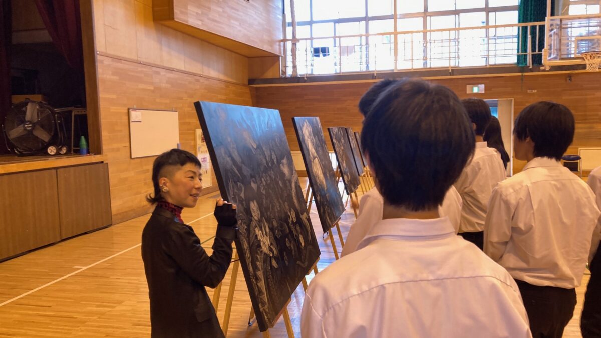 埼玉県立坂戸高等学校１年次でのプロフェッショナル講話　～3日目～（2024年10月22日）